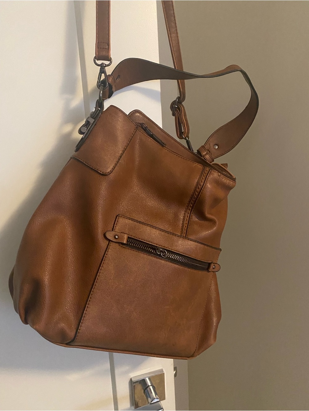 Ladies Handbag with Long Strap